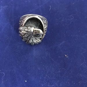 Vintage Mexican biker ring